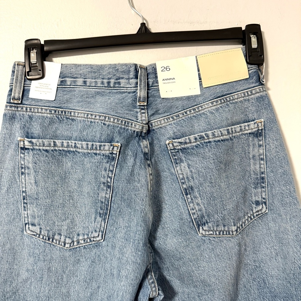 Citizens of Humanity Annina High Rise Wide Leg Trouser Jean in Meuse 26 x 33 NWT - Picture 7 of 15